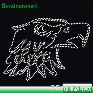 china factory Eagle-like curve  motif designs transfer,  designs transfer motif for T-shirt,wholesale transfer motif designs