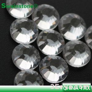 Crystal color hotfix flatback dmc rhinestone,dmc rhinestone