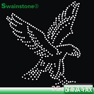 china factory eagle motif designs transfer,  designs transfer motif for T-shirt,wholesale transfer motif designs